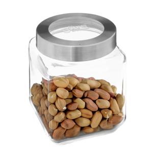 5Five voedsel voorraadpot MIRO met draaideksel - glas - 1.2L - 11 x 14 cm - weckpot