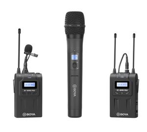 BOYA BY-WHM8 Pro Zwart Microfoon voor interviews