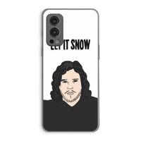Let It Snow: OnePlus Nord 2 5G Transparant Hoesje