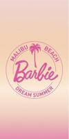 Barbie strandlaken 70 x 140 cm - Malibu