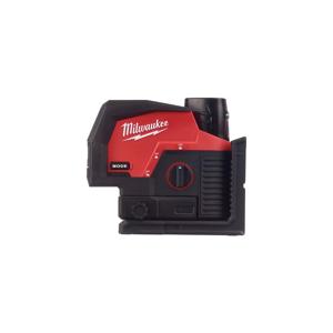 Milwaukee M12 CLLP-301C Groene Kruislijnlaser/loodlaser 12V 3.0Ah Li-Ion - 4933478100