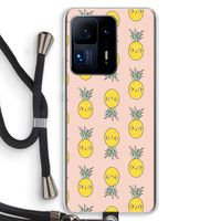 Ananas: Xiaomi Mi Mix 4 Transparant Hoesje met koord