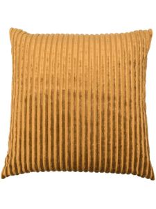 Missoni Home coussin Rabat nervuré en velours - Jaune