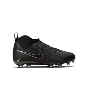 Nike Phantom Luna II Academy Gras / Kunstgras Voetbalschoenen (MG) Kids Zwart Donkergrijs