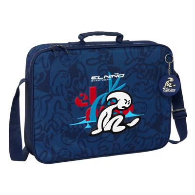 Schooltas El Niño Paradise Marineblauw 38 x 28 x 6 cm