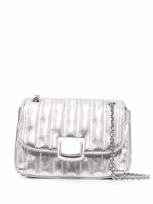 Longchamp petit sac à bandoulière Brioche - Argent