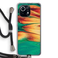Green Inferno: Xiaomi Mi 11 Transparant Hoesje met koord