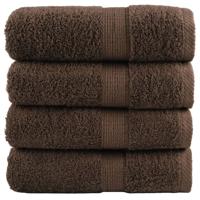 Gastendoekjes SOLUND 4 st 600 g/m 30x50 cm bruin