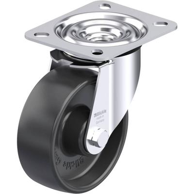Blickle LE-PP 100R Plaatstalen zwenkwiel Wieldiameter: 100 mm Draagvermogen (max.): 150 kg 1 stuk(s)