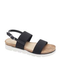 Graceland sandalen zwart - thumbnail