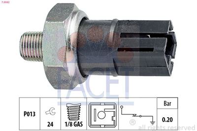Oliedruksensor 70042