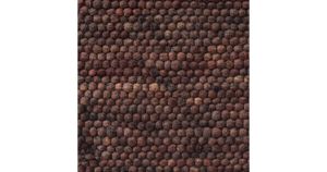Wollen Vloerkleed Donker Bruin Neon 168 - Perletta-[Afmetingen:130 x 200 cm]-[Afmetingen:130 x 200 cm]