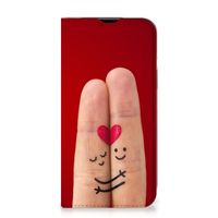 iPhone 14 Hippe Standcase Liefde - Origineel Romantisch Cadeau