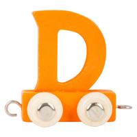 Small Foot - houten lettertrein kleur - d