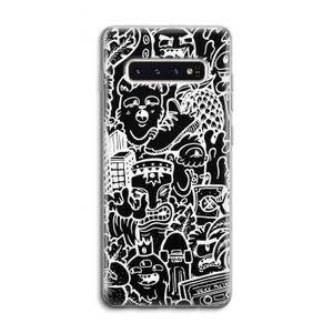 Vexx Black Mixtape: Samsung Galaxy S10 4G Transparant Hoesje