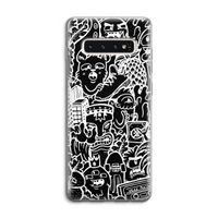Vexx Black Mixtape: Samsung Galaxy S10 4G Transparant Hoesje