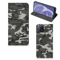 OPPO A73 5G | Hoesje met Magneet | Army Light