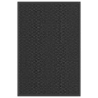 VidaXL Deurmat 60x90 cm zwart