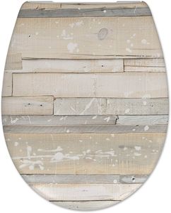 Saqu toiletbril met softclose en quickrelease 36,2x43,6cm multi