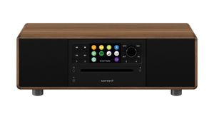 Sonoro Prestige X - SO-331 stereo internetradio met DAB+, FM, CD, Spotify en Bluetooth - walnoot - zwart
