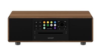Sonoro Prestige X - SO-331 stereo internetradio met DAB+, FM, CD, Spotify en Bluetooth - walnoot - zwart