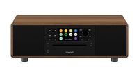 Sonoro Prestige X - SO-331 stereo internetradio met DAB+, FM, CD, Spotify en Bluetooth - walnoot - zwart Sonoro Prestige X - SO-331 stereo internetradio met DAB+, FM, CD, Spotify en Bluetooth - walnoot - zwart