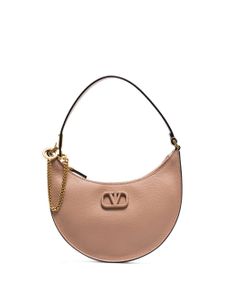 Valentino Garavani mini sac porté épaule à détail VLogo Signature - Tons neutres