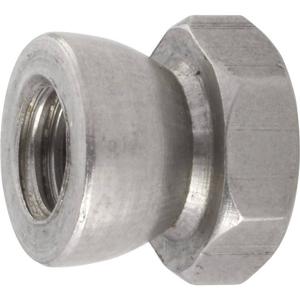 TOOLCRAFT 88118-10 Contramoer M6 10 mm RVS 10 stuk(s)