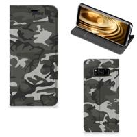 Samsung Galaxy S8 | Hoesje met Magneet | Army Light