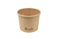 Soepbeker iezzy 350ml d 98mm kraft | 20 stuks