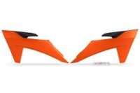 UFO PLAST radiateurafdekking radiator covers ufo ktm orange