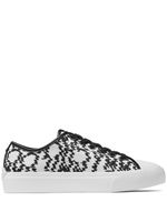 Jimmy Choo baskets Palma/M à logo en jacquard - Blanc