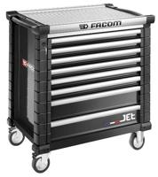 Facom jet gereedschapswagen 8 laden m4 zwart - jet.8nm4a - jet.8nm4a