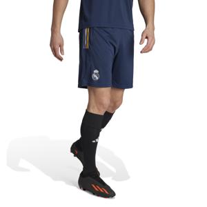 adidas Real Madrid Trainingsbroekje 2023-2024 Donkerblauw Wit Goud