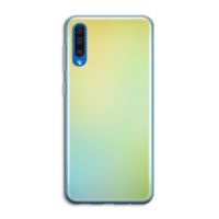 Minty mist pastel: Samsung Galaxy A50 Transparant Hoesje