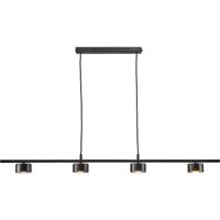 Nordlux 4-lichts hanglampClyde zwart design - 2010813003