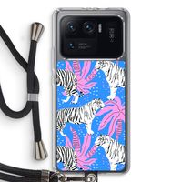 Tijger: Xiaomi Mi 11 Ultra Transparant Hoesje met koord
