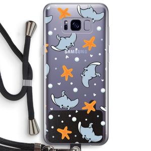 Manta: Samsung Galaxy S8 Plus Transparant Hoesje met koord