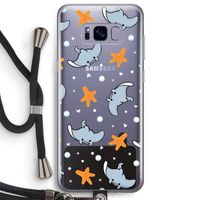 Manta: Samsung Galaxy S8 Plus Transparant Hoesje met koord