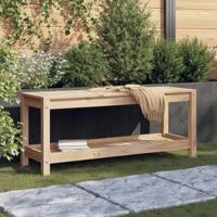 Tuinbank 108x35x45 cm massief grenenhout