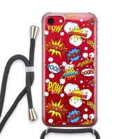 Pow Smack: iPhone SE 2020 Transparant Hoesje met koord