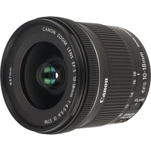 Canon EF-S 10-18mm F/4.5-5.6 IS STM occasion