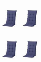 Kussen hoog 50x123 outdoor Panama safier blauw (4 stuks) Madison - Madison
