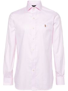 Polo Ralph Lauren chemise à motif Polo Pony brodé - Rose