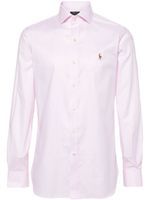 Polo Ralph Lauren chemise à motif Polo Pony brodé - Rose