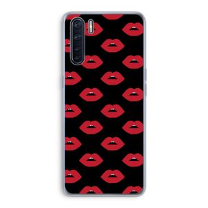 Lips: Oppo A91 Transparant Hoesje