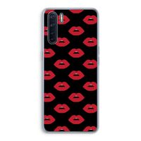 Lips: Oppo A91 Transparant Hoesje