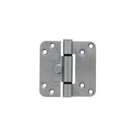 Intersteel glijlagerscharnier - afgerond - 89x89x3 mm - verzinkt