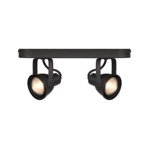 Label51 Zwarte spotMax led 2-lichts - MT-2157