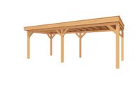 Buitenverblijf SUBLIME Plat dak - 700x300 cm- Plat dak- - YARD Outdoor